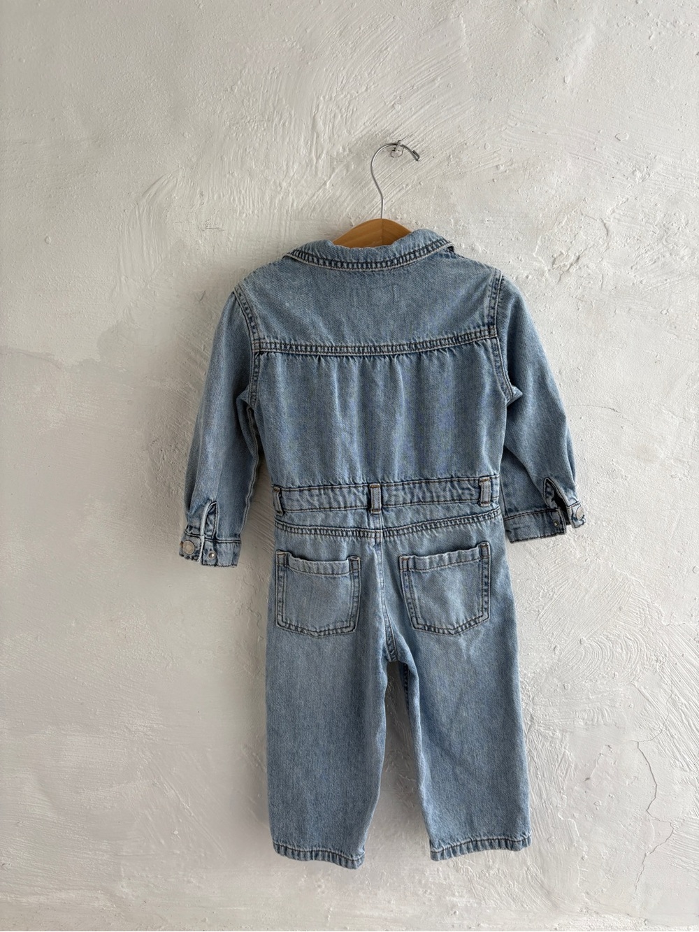 Zara girls size 2T denim jumpsuit - Picture 6 of 6
